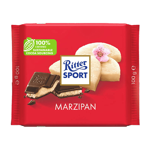 Ritter SPORT MARZIPAN FILLING DARK CHOCOLATE