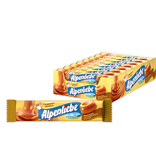 Alpenliebe Original Caramel хатуу чихэр