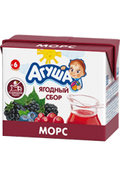 АГУША “Ойн жимстэй хүүхдийн морс жүүс“ 200мл