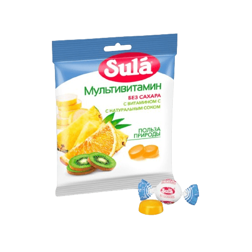 Sula “Олон жимсний амттай” 60гр / нэмэлт сахаргүй /