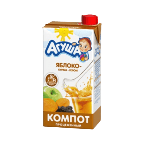 АГУША “Алим жимс болон үзэм агуулсан хүүхдийн компот“ 500мл