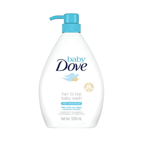 Baby Dove “RICH MSTE HAIRTOE PUMP“ хүүхдийн саван 1000мл