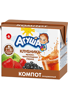 АГУША “Алим, ойн жимс агуулсан хүүхдийн компот“ 200мл