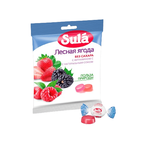 Sula “Ойн жимсний амттай” 60гр / нэмэлт сахаргүй /