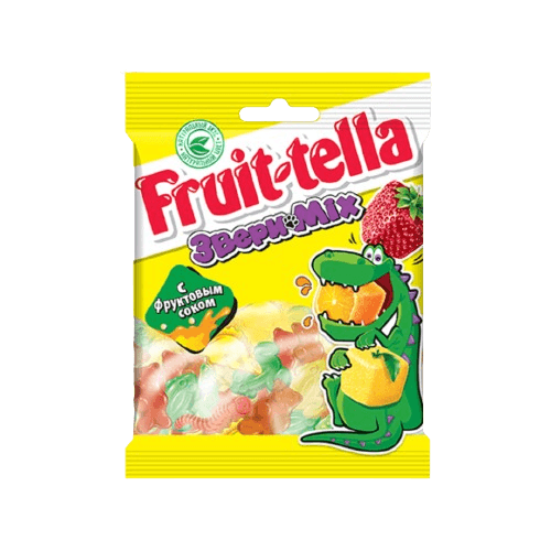 Fruit-tella “Олон төрлийн араатантай резинэн чихэр”