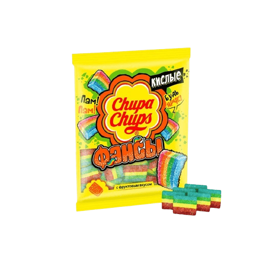 Chupa Chups “Исгэлэн хавтгай резинен чихэр“