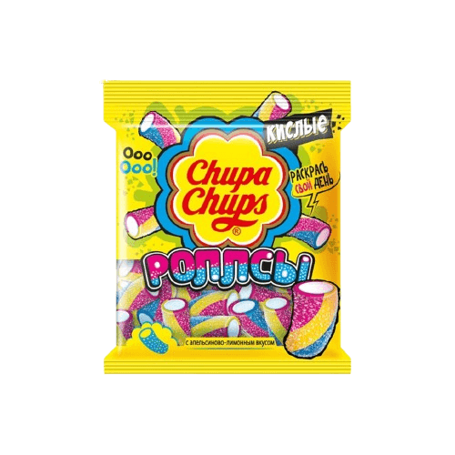 Chupa Chups “Исгэлэн хавтгай резинен чихэр“