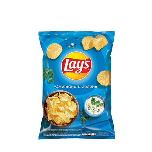 Lay's СМЕТАНА ЗЕЛЕНЬ