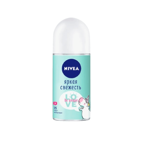 Nivea “Дезодорант шаариктай, цайр агуулсан, охидын, өвөрмөц, шинэлэг“ 50мл